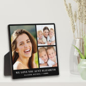 おばさん愛あなた3フォトコラージブラック フォトプラーク