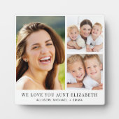 おばさん愛ユー3 Photo Collage フォトプラーク (正面)