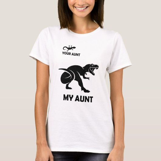 おばさん最高のの分隊ギフトおばさん女性のBAE Tシャツ (正面)