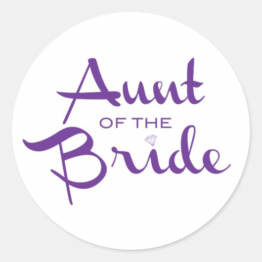 おばさん花嫁レトロ脚本 ラウンドシール (正面)