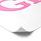 おばさん誇りを持ったベビーガールTシャツ&ギフト ポスター (角)