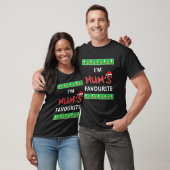 おばさん醜いクリスマスの息子の娘への贈り物I m mum Tシャツ (ユニセックス)