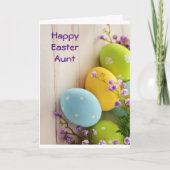 **おばさん**イースターホリデーカードでお好き シーズンカード (正面)