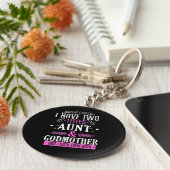 おばさん キーホルダー (側面)