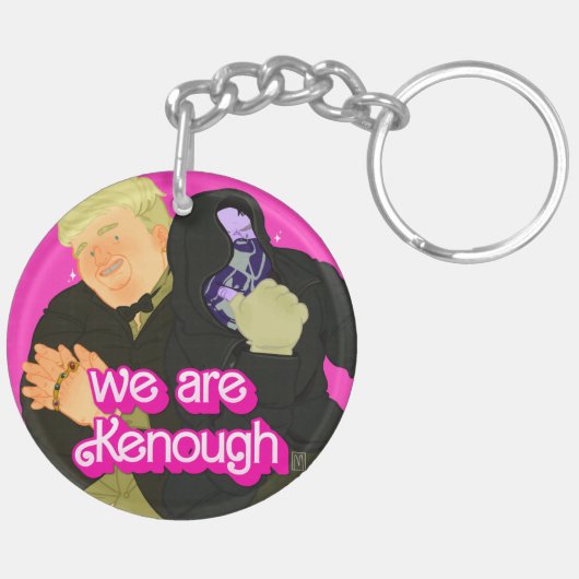 おばさん！ キーホルダー (裏面左)