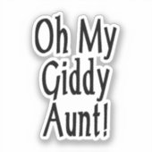 おばさん！ シール (正面)