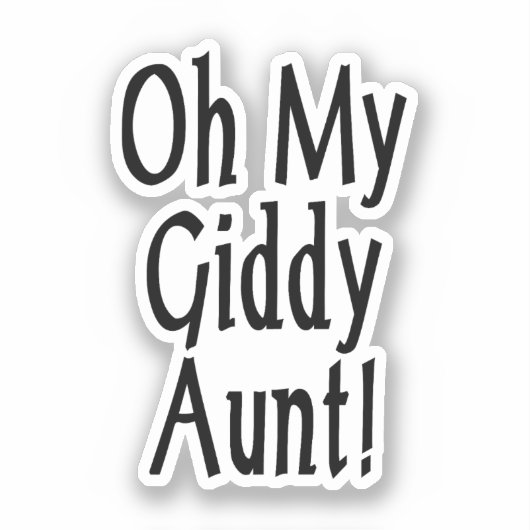 おばさん！ シール (正面)