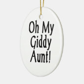 おばさん！ セラミックオーナメント (左)