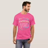 おばさん+女性+面白い+アンティコーン+マジカル+楽しい+ユニコーン Tシャツ (正面フル)