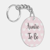 おばさん、妊娠の発表の超音波 キーホルダー (正面左)