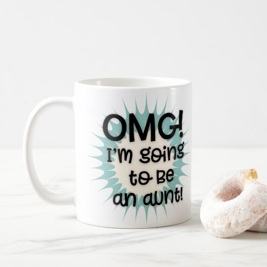 おばちゃんになる Mug コーヒーマグカップ (ドーナツ)