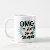 おばちゃんになる Mug コーヒーマグカップ (左)