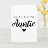 おばちゃんに会うのが待ち遠しい カード (黄色い花)