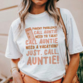 おばちゃんに電話してね Tシャツ