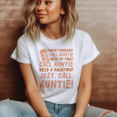 おばちゃんに電話してね Tシャツ