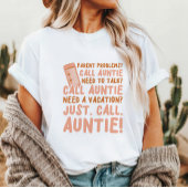 おばちゃんに電話してね Tシャツ