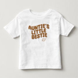 おばちゃんの小さなベストフレンド トドラーTシャツ