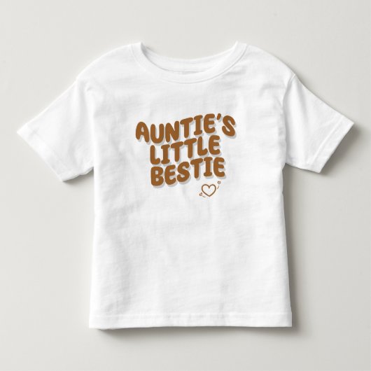 おばちゃんの小さなベストフレンド トドラーTシャツ (正面)