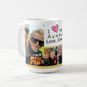 おばちゃんを愛している コーヒーマグカップ (正面左)