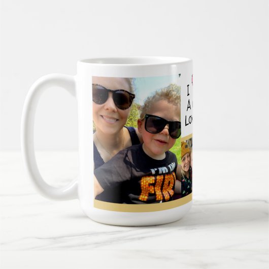 おばちゃんを愛している コーヒーマグカップ (左)