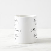 おばと姪の引用 – 隣にいる時も離れている時も コーヒーマグカップ (中央)