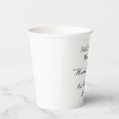 おばと姪の引用 – 隣にいる時も離れている時も 紙コップ (右)