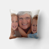 おばもっとも偉大あちゃんの定義写真 クッション (裏面)