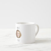 「おばカスタムさん | 写真パーソナライズされたギフト エスプレッソカップ (正面右)