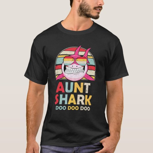 おばザメ   おばのために Tシャツ (正面)
