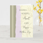 おばモダンさんハッピーマザーズデイ カード (黄色い花)