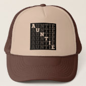 おば様タイポグラフィギフト キャップ (正面)