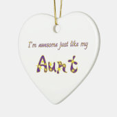 おば素晴らし セラミックオーナメント (左)