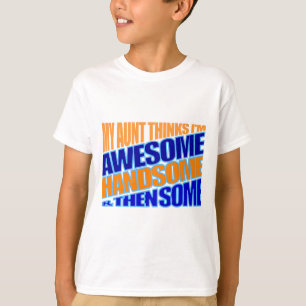 おば考えさんはハンサム素晴らしで、それから何人か Tシャツ