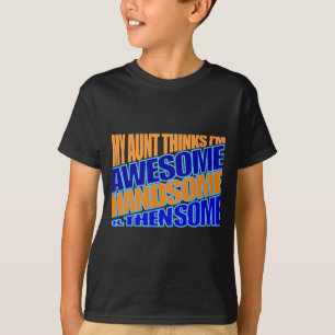 おば考えさん甥素晴らし Tシャツ