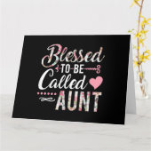 おば賛美フローラ女性ギフトと呼ばれる カード (黄色い花)