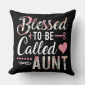 おば賛美フローラ女性ギフトと呼ばれる クッション (正面)