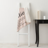 おば おばさん 定義 スクリプト ローズゴールド グリッター シェルパブランケット (インサイチュ)