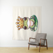 おひげの王様のゴールドクラウンフェアリーテールベビールーム タペストリー (インサイチュ)