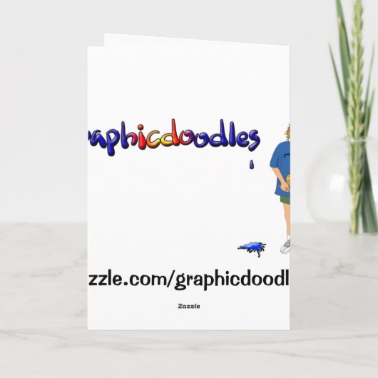 おひつじの誕生日の羊の〔占星術の〕十二宮図グリーティングカード カード (裏面)