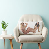 おひつじ及び雌レスリング ランバークッション (椅子)