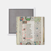 おひつじ座と木を切り倒す男 マグネット (正面/裏面)