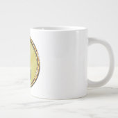おひつじ座と金属の虎 ジャンボコーヒーマグカップ (右)