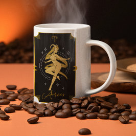 おひつじ座のスパイシーサイン占星術マグ コーヒーマグカップ