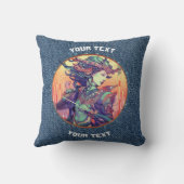 おひつじ座のトートバッグ パーソナライズド クッション (裏面)