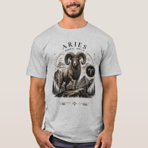 おひつじ座のラムグラフィックTシャツ Tシャツ