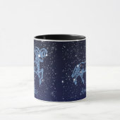 おひつじ座の星座と星 マグカップ (中央)