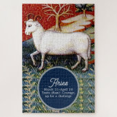 おひつじ座の誕生日パーティー ジグソーパズル (縦)