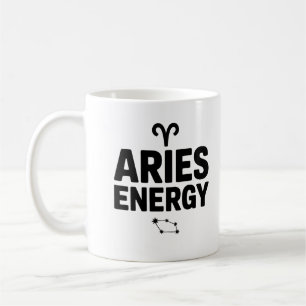 おひつじ座エネルギーマグ – 十二星座占いコーヒーカップ コーヒーマグカップ