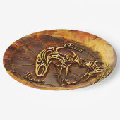 おひつじ座3月21日～4月20日占星術 ペーパープレート (アングル)