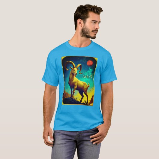 おひつじ座 ザ・ラム Tシャツ (正面フル)